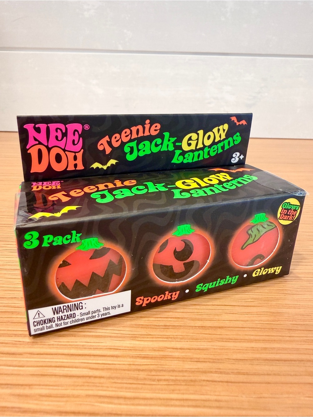 Needoh 3 pack Teenie Jack Glow Lanterns